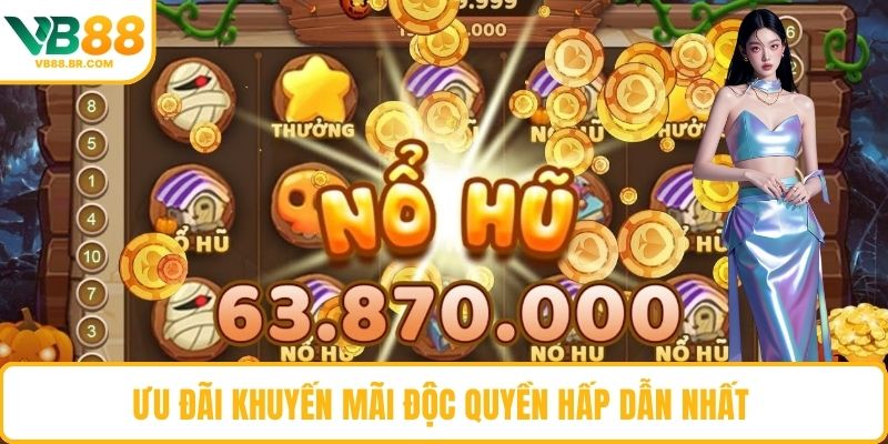 Ưu đãi khuyến mãi độc quyền hấp dẫn nhất 